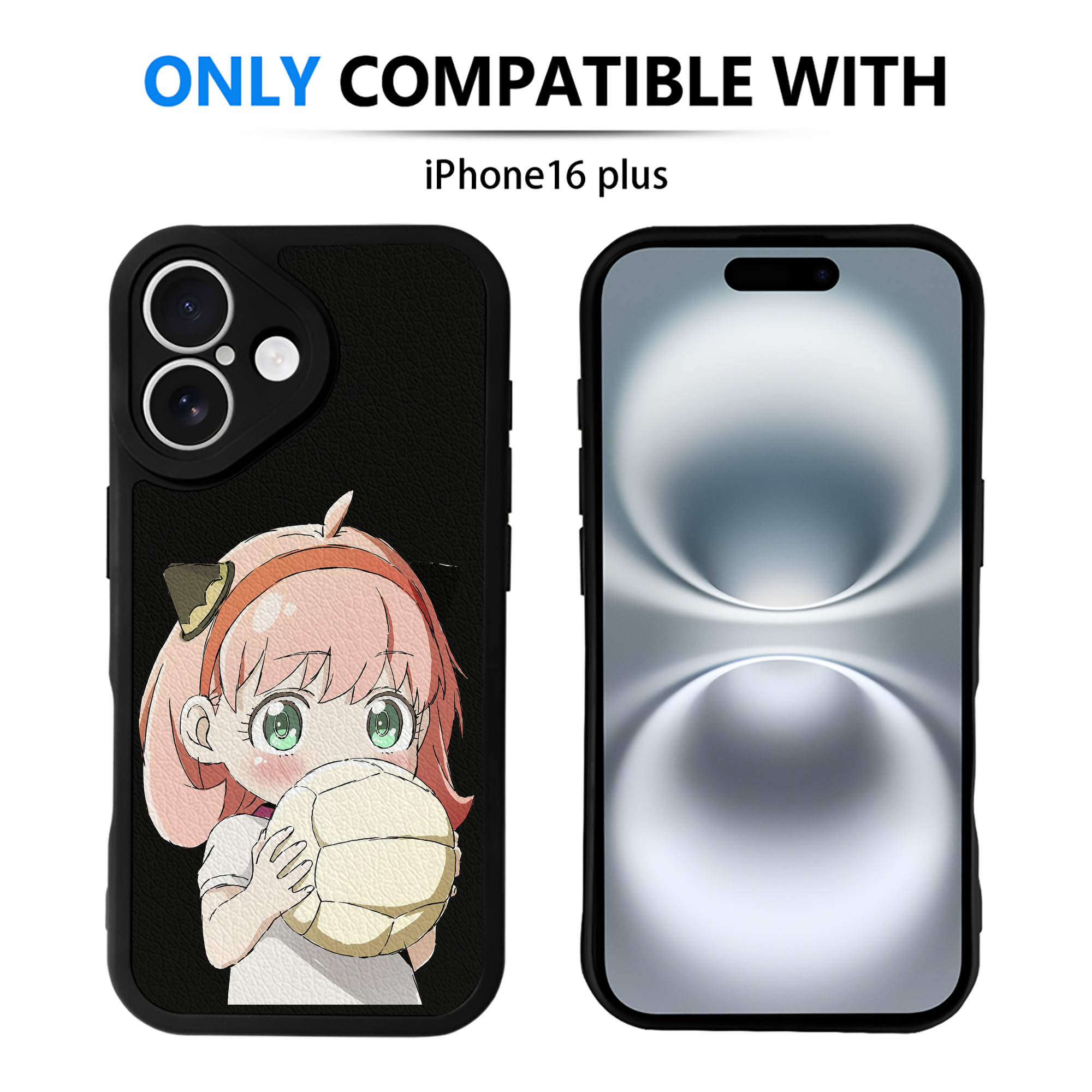 （画像用） SPY×FAMILY间谍家家酒 【iPhone 16シリーズ対応】シリコンスマホケース（レザー調） 材質：シリコン